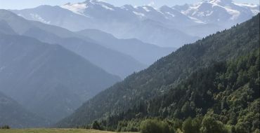 Kaukasische Bergrücken