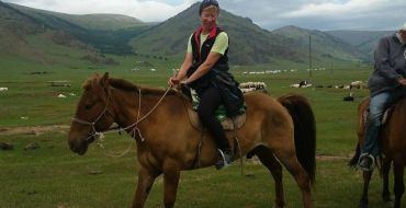 Beginn der mongolischen Reittour