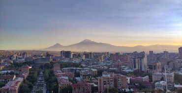 Jerewan Sonenuntergang