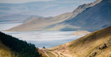 Mongolei- Anfahrt zum Terkh See